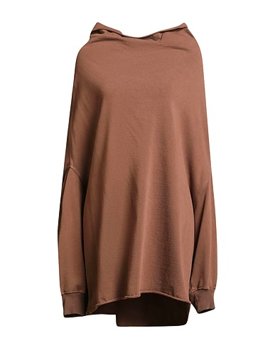 DRKSHDW by RICK OWENS Sweatshirt Brown 100% Cotton