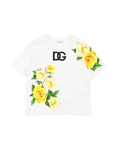 DOLCE&GABBANA T-shirt White 100% Cotton, Viscose