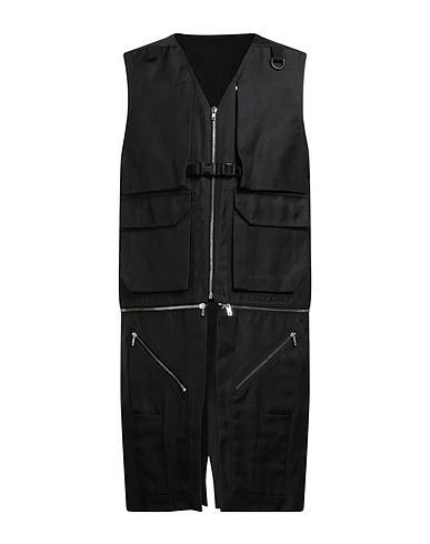 RICK OWENS Full-length jacket Black 100% Polyamide