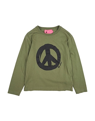OFF-WHITE™ KIDS T-shirt Military green 100% Cotton