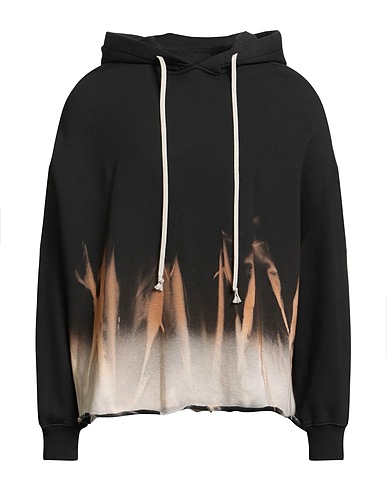 DRKSHDW by RICK OWENS Hooded track jacket  Black 100% Cotton