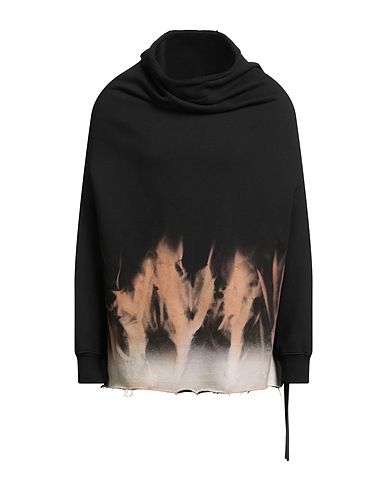 DRKSHDW by RICK OWENS Sweatshirt Black 100% Cotton
