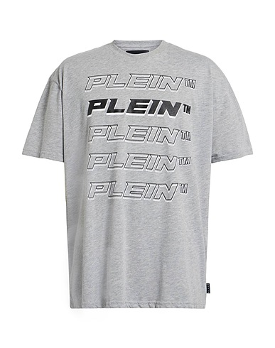 PHILIPP PLEIN T-shirt Grey 70% Polyester, 30% Cotton