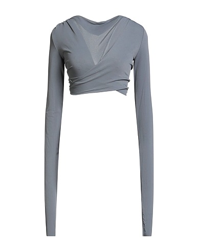 RICK OWENS LILIES Top Grigio 78% Viscosa, 17% Poliammide, 5% Elastan
