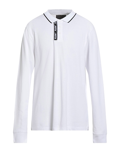 PHILIPP PLEIN Polo Bianco 100% Cotone