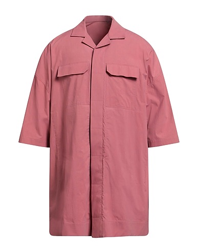 RICK OWENS Einfarbiges Hemd 100% Baumwolle