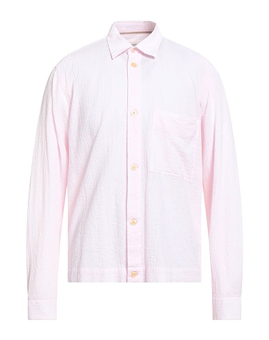 TINTORIA MATTEI 954 Camicia tinta unita Rosa 97% Cotone, 3% Elastan