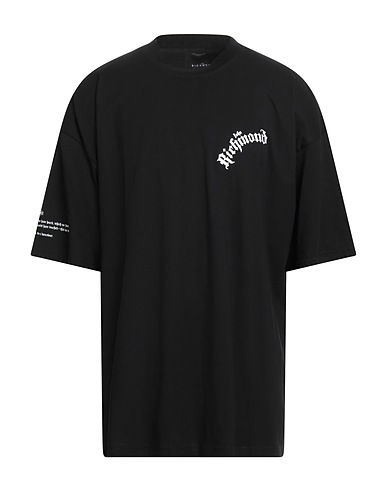 JOHN RICHMOND T-shirt Nero 100% Cotone