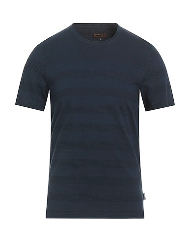 BARBOUR T-shirt BEACON Navy 100% Cotton