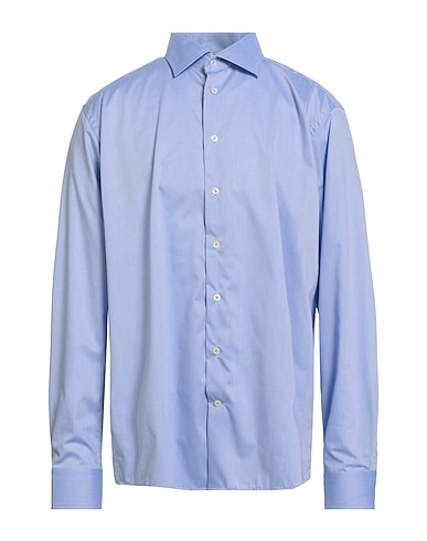 ETON Striped shirt Sky blue 100% Cotton