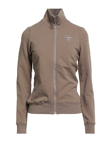 LOTTO Sweatshirt Khaki 97% Cotton, 3% Elastane