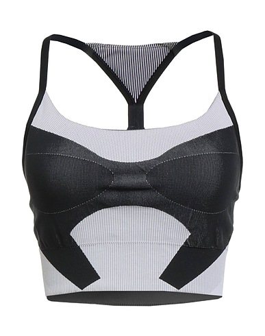 ADIDAS by STELLA McCARTNEY Top Light grey 69% Recycled polyester, 21% Recycled polyamide, 10% Elastane