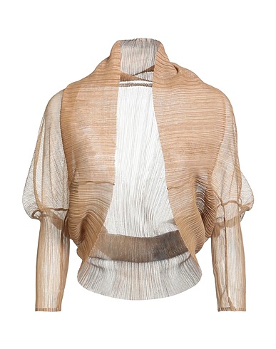 FABIANA FILIPPI Shrug Light brown 100% Polyester