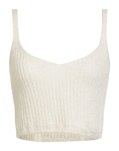 VICOLO Top BIANCO 38% Acrylic, 32% Polyamide, 30% Mohair wool