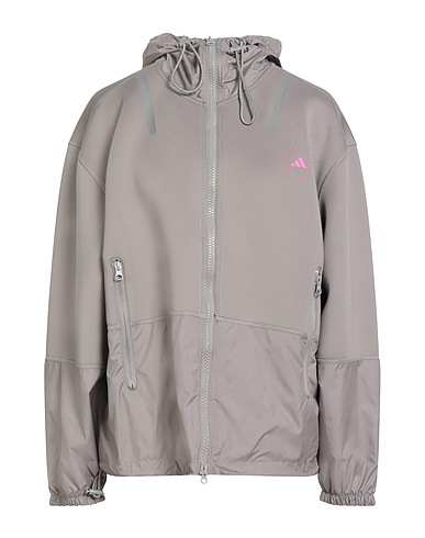 ADIDAS by STELLA McCARTNEY Jacket Grey 92% Recycled polyester, 8% Elastane