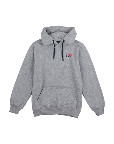 ZU+ELEMENTS Sweatshirt Grey 95% Cotton, 5% Elastane