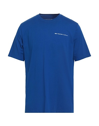 POP TRADING COMPANY T-shirt Bright blue 100% Cotton