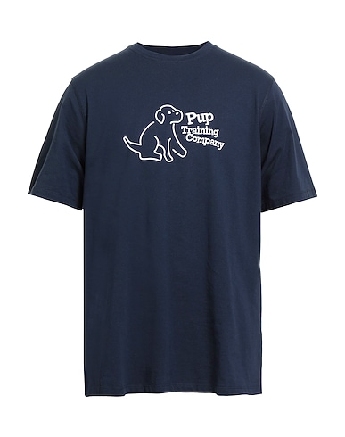 POP TRADING COMPANY T-shirt Midnight blue 100% Cotton