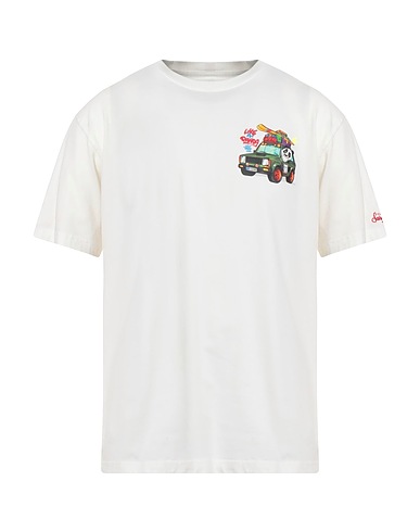 MC2 SAINT BARTH T-shirt APRÈS-SKI COLLECTION CRYPTO PUPPETS White 100% Cotton