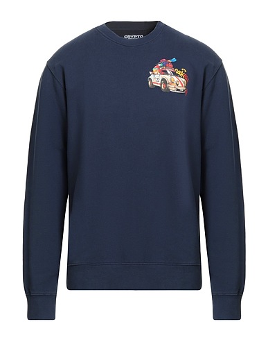 MC2 SAINT BARTH Sweatshirt APRÈS-SKI COLLECTION CRYPTO PUPPETS Midnight blue 100% Cotton