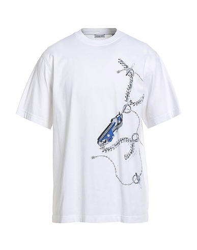 BURBERRY T-shirt White 100% Cotton, Elastane