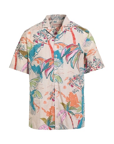 REVOLUTION Patterned shirt Blush 100% Organic cotton