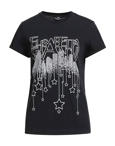 ELISABETTA FRANCHI T-shirt Black 100% Cotton