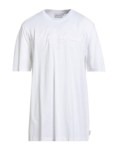 AUSTRALIAN T-shirt White 100% Cotton
