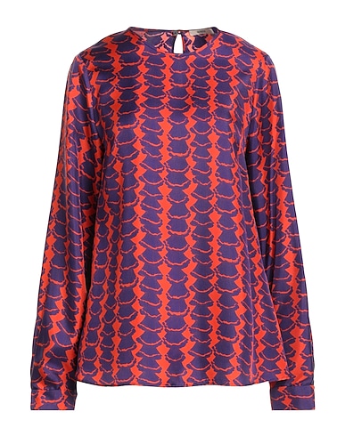 ODEEH Silk top Dark purple 100% Silk