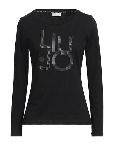 LIU •JO T-shirt Black 100% Cotton