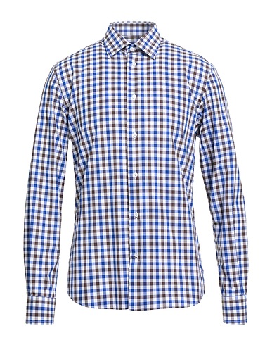 AVIGNON Checked shirt Blue 100% Cotton