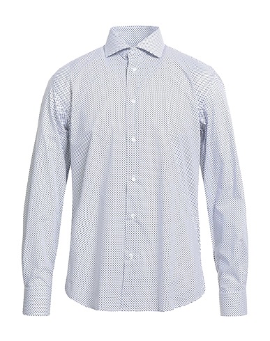 AVIGNON Patterned shirt Midnight blue 100% Cotton