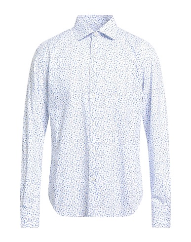 AVIGNON Camisa de cuadros Azul profundo 100% Algodón