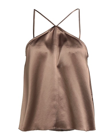 BY MALENE BIRGER Cami Khaki 76% Acetate, 24% Polyester