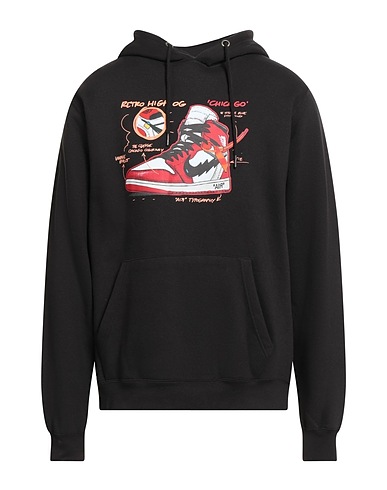 SNKRS HYPE Hooded track jacket  Black 70% Cotton, 30% Polyester