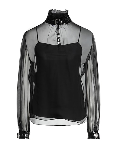 MOSCHINO Top COUTURE 89% Acetate, 6% Elastane, 5% Silk