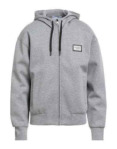 DOLCE&GABBANA スウェット グレー コットン 100%