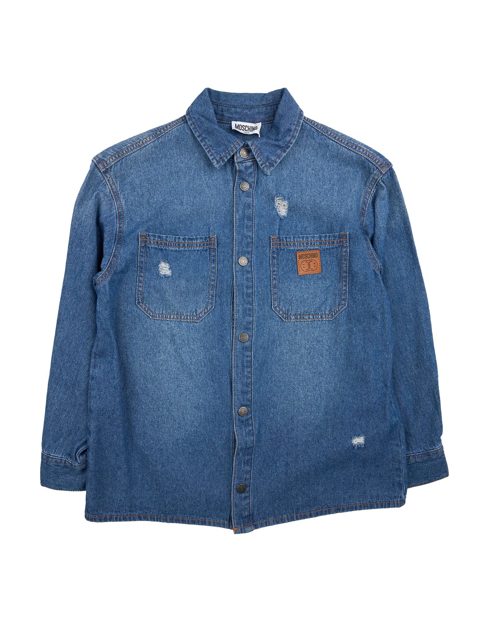 MOSCHINO TEEN - Denim shirts