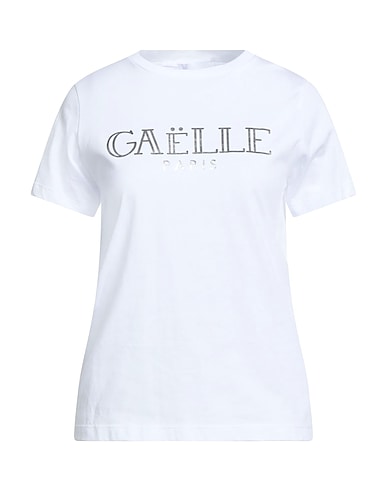 GAëLLE Paris T-shirt White 100% Cotton
