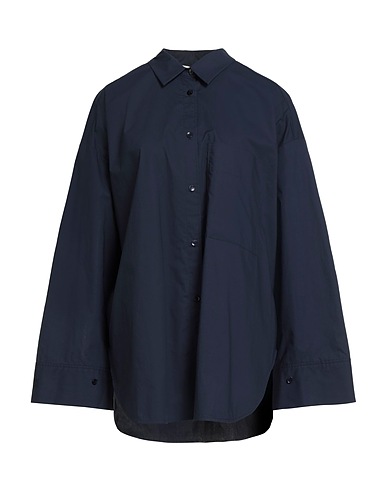 BY MALENE BIRGER Camicie e bluse tinta unita Blu navy 100% Cotone