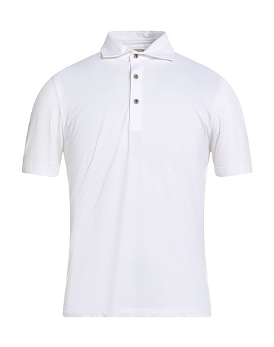H953 Poloshirt Weiß 96% Baumwolle, 4% Elastan