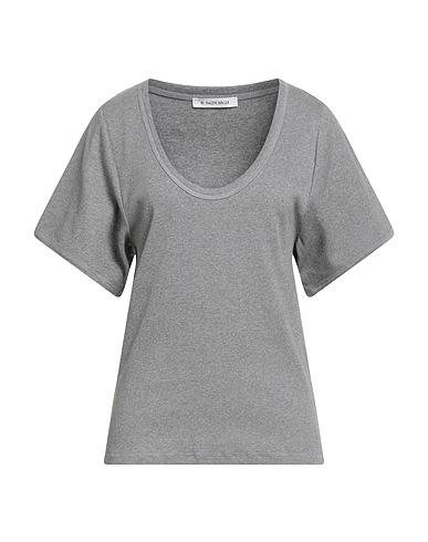BY MALENE BIRGER Basic T-shirt Grey 98% Organic cotton, 2% Elastane