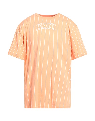 KARL KANI Oversize-T-Shirt Apricot 100% Cotton
