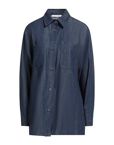 CARACTÈRE Denim shirt Blue 100% Lyocell