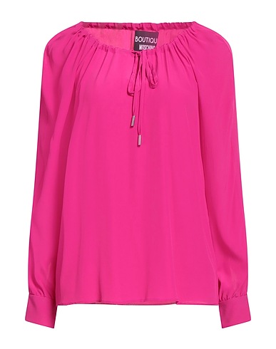 BOUTIQUE MOSCHINO Top Magenta 75% Acetate, 25% Silk