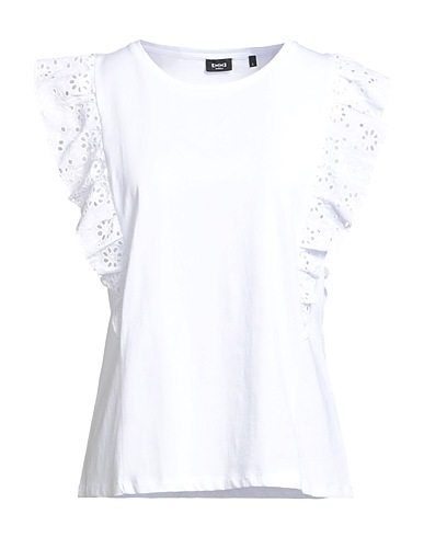EMME by MARELLA T-shirt White 100% Cotton, Polyester