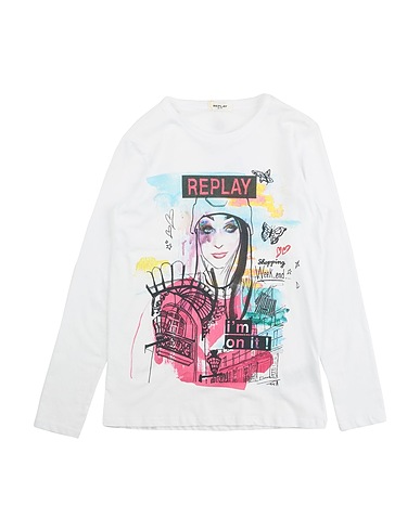 REPLAY & SONS T-shirt Burgundy 100% Cotton