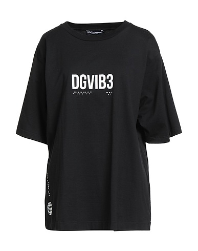DOLCE&GABBANA T-shirt Black 100% Cotton