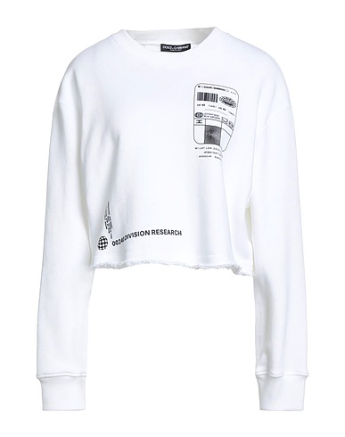 DOLCE&GABBANA Sweatshirt White 100% Cotton