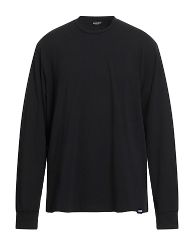 DSQUARED2 Undershirt UNDERWEAR Black 94% Cotton, 6% Elastane